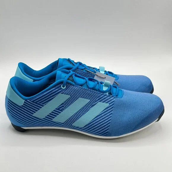 Men's Adidas The Road Shoes Blue Rush Cycling Road Shoes GY6829 Size 9 NEW - Picture 3 of 11